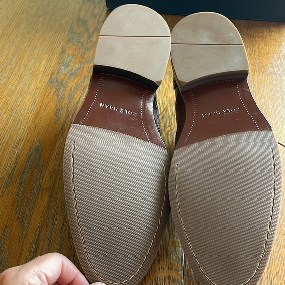 Cole Haan Men’s Shoes Williams Wing II British Tan Color Size 8 M With Box - Picture 9 of 12